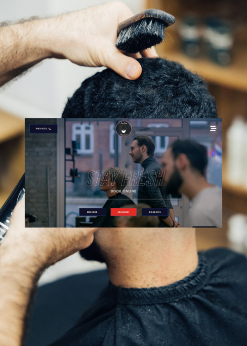 Aarhus Barber website