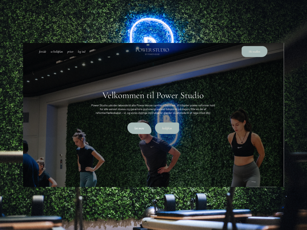 Power Studio Danmark, forside