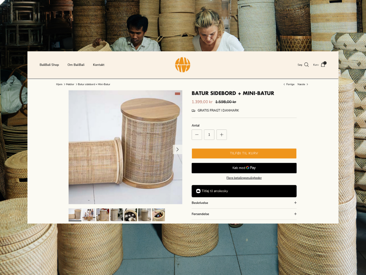 BaliBali - Shopify - Hooked media