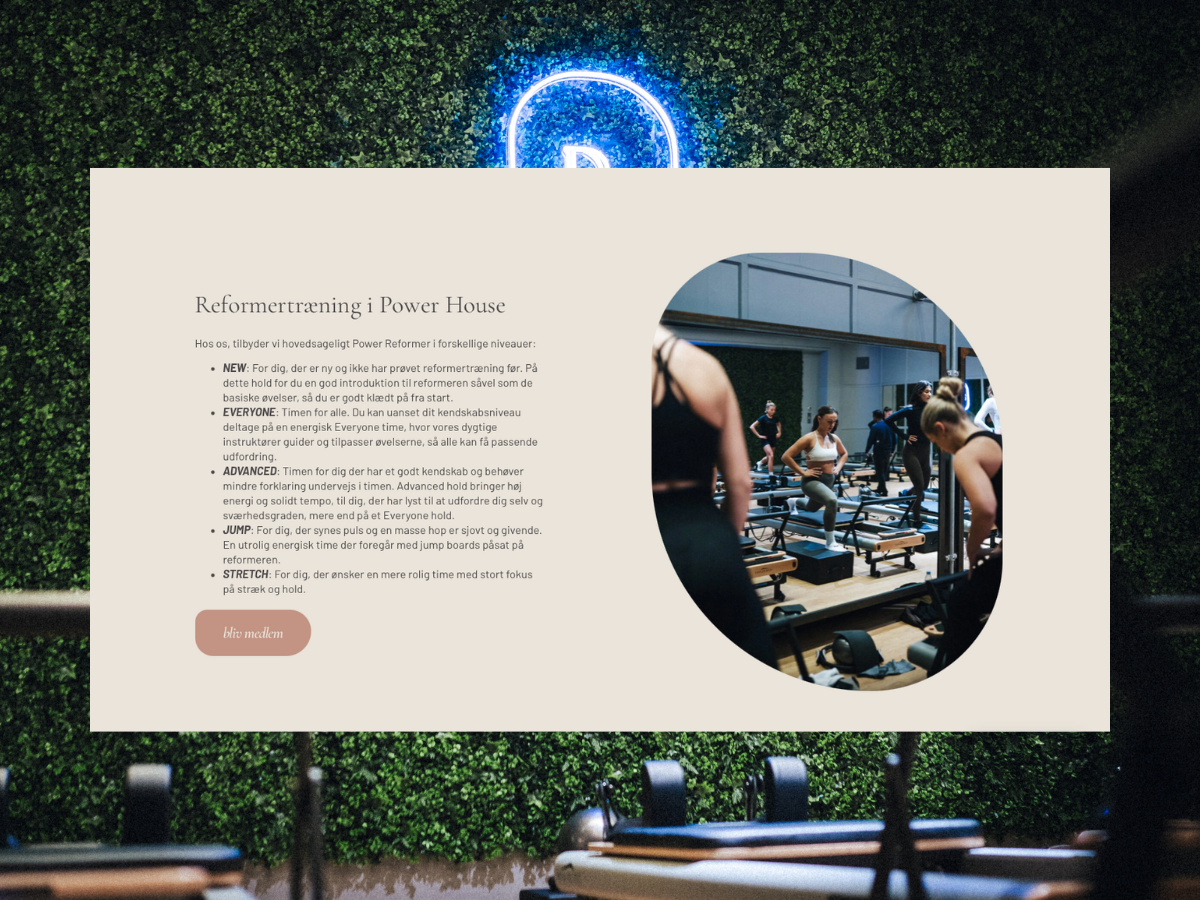 Power Studio Danmark, forside