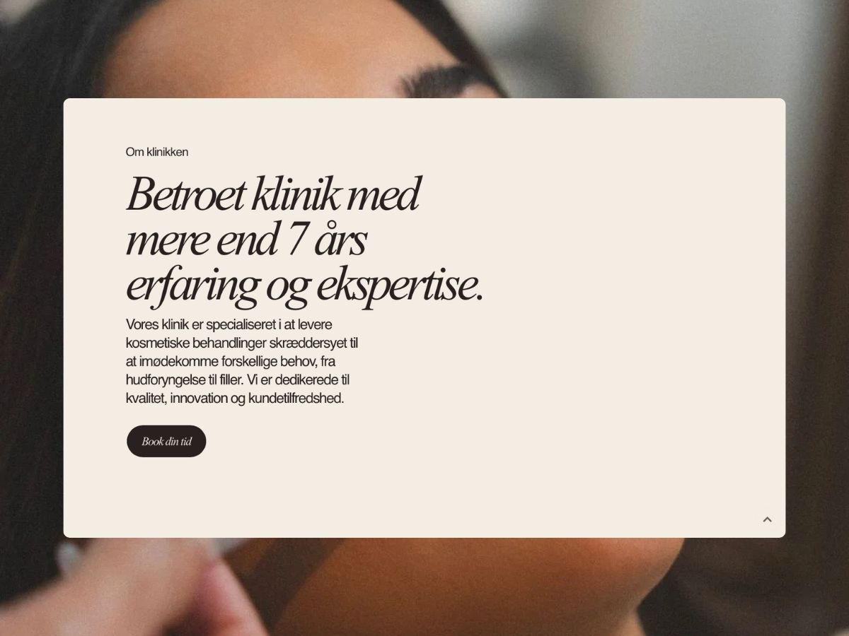 DS CLINIC hjemmeside