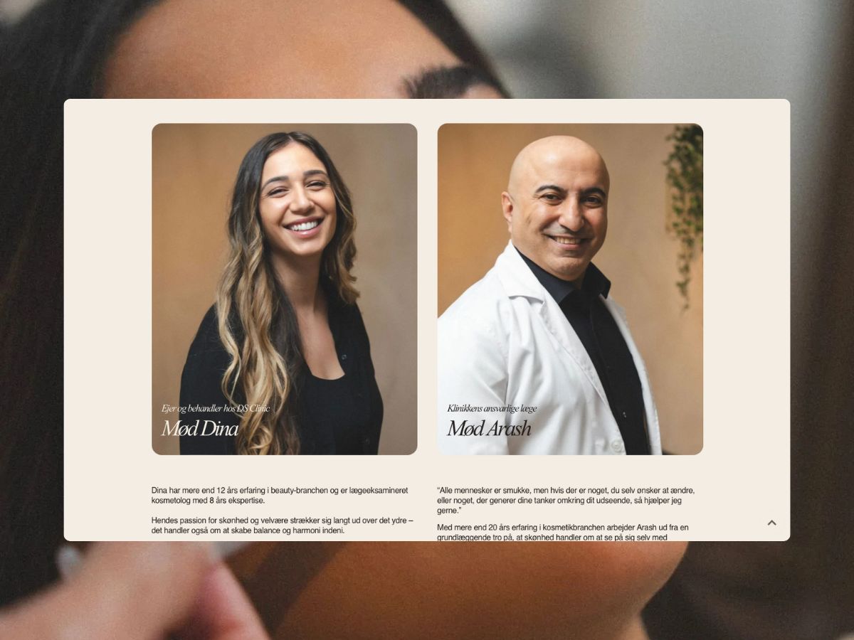 DS CLINIC behandlere